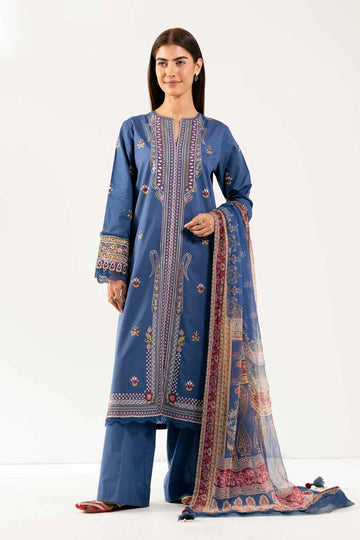 3pc embroidered suit